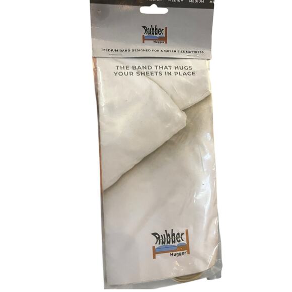 Rubber Hugger Bed Sheet Strap, Elastic Band | Medium - Queen Mattress NEW - Picture 2 of 6